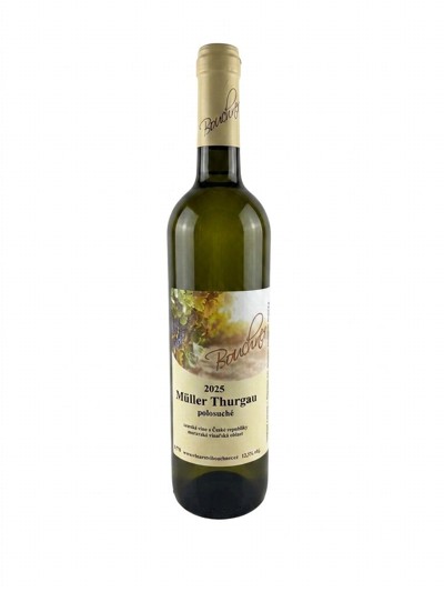 Müller Thurgau 2025, zemské víno-0,75 l